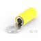 Te Connectivity Ring Terminal, #10 Stud Size, 10 AWG, 300 V, Nylon Insulated, Yellow 2-35109-1 - alternate 1